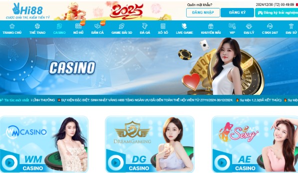 Hi88 là địa chỉ chơi casino số 1