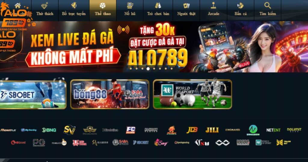 Trải Nghiệm Cá Cược Thể Thao Đỉnh Cao Cùng Alo789