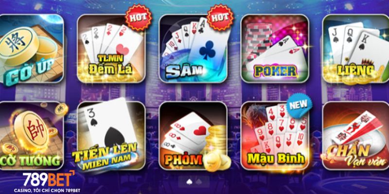 Lý giải về độ hấp dẫn của sảnh game bài tại 789bet