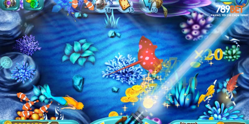 Các loại vũ khí và loài cá trong game tam tiên bắn cá 789bet