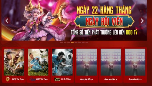 Sảnh CR Thể Thao W88