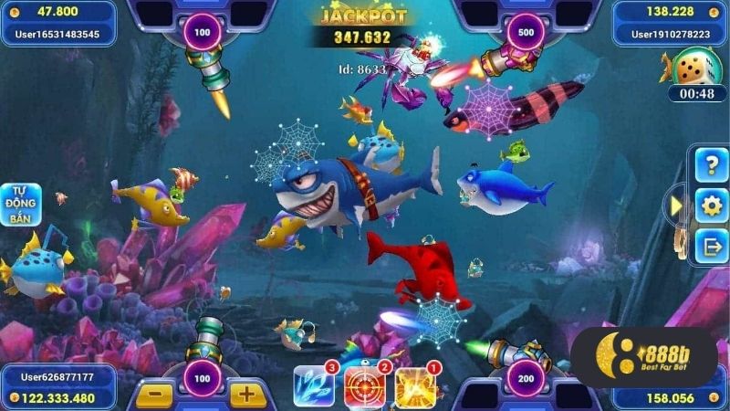 Top 4 game bắn cá 888B được yêu thích nhất
