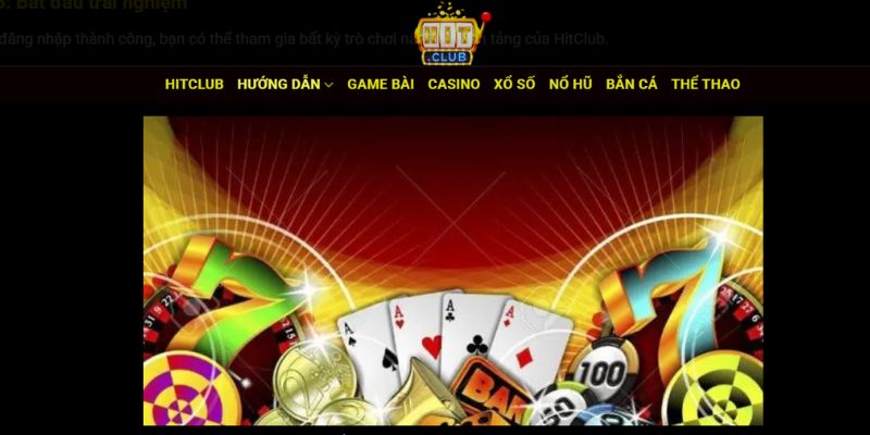 Chọn đường link chính thống do Hitclub cung cấp để đăng nhập