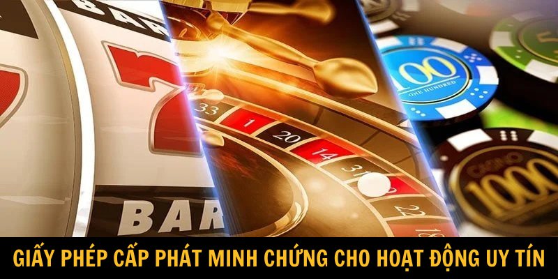 Giấy phép cấp phát minh chứng cho hoạt động uy tín
