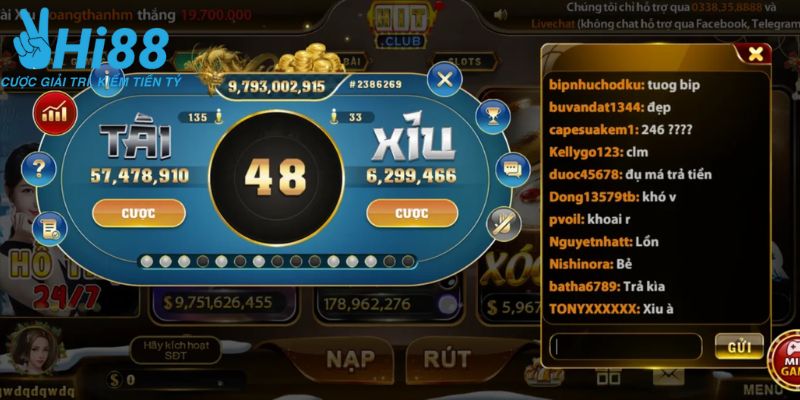 Hướng dẫn cách chơi tài xỉu ngay tại Hi88