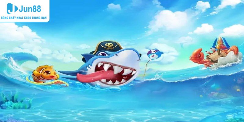 Vua bắn cá 3D Jun88 cuốn hút người chơi bằng đồ họa đẹp