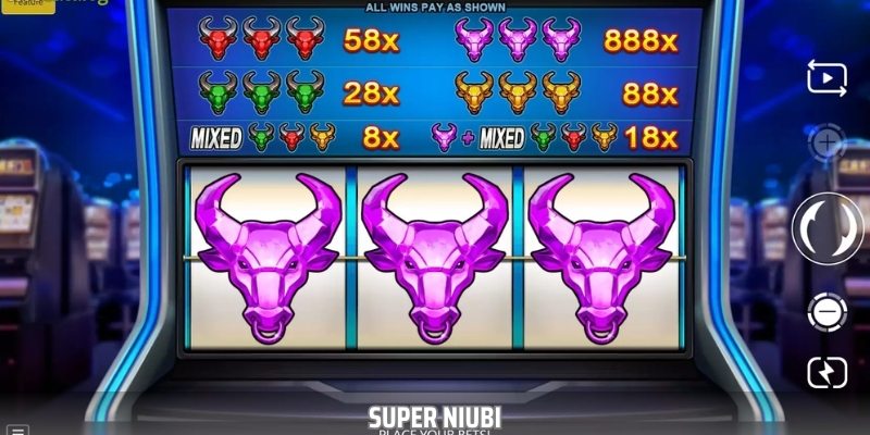 Super Niubi là game Slots nổi tiếng với các vị thần cổ xưa