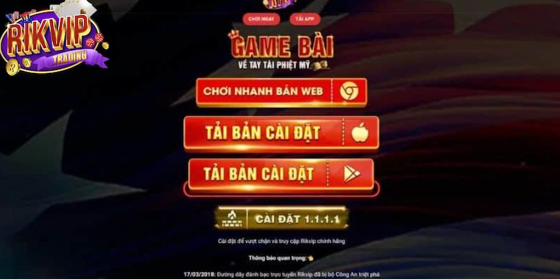 Những điều cần chú ý khi tải ứng dụng tại nhà cái Rikvip