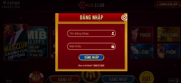 Hướng dẫn đăng nhập Manclub nhanh trong 3 bước