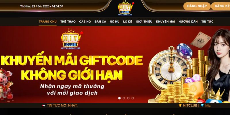Truy cập chính xác vào nhà cái đỉnh cao Hitclub
